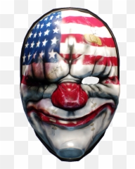 Happy New Year - OVERKILL Software Payday 2 Dallas Mask Png