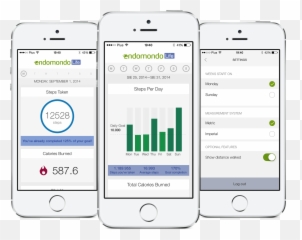 Endomondo Life U2014 Yet Another Pedometer App For Iphone - Technology Applications png