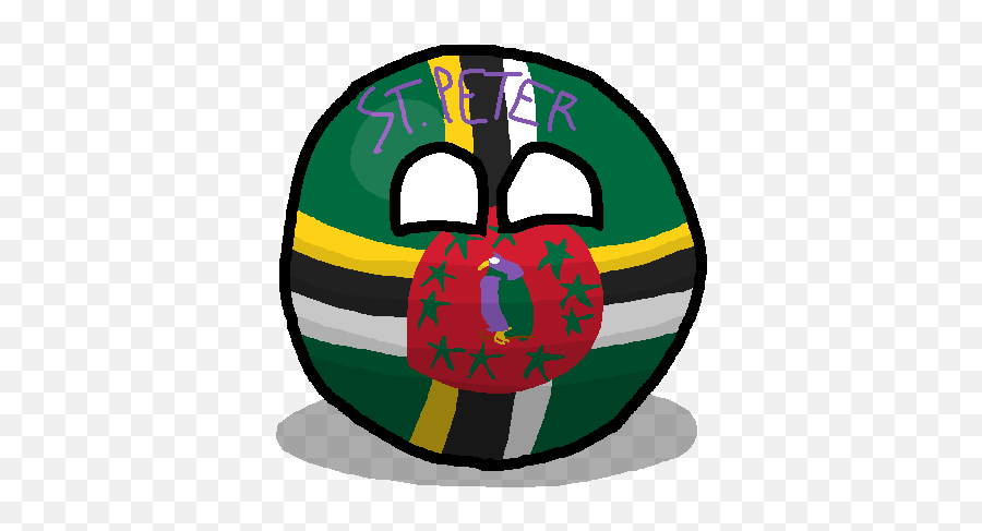 Saint Peter Parishball - Polandball Wiki Haiti Countryball Png,Icon Of Saint Peter