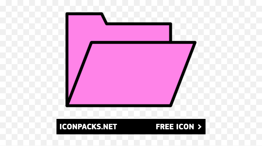 Free Open Folder Icon Symbol Png Svg Download - Horizontal,Open File Icon Png