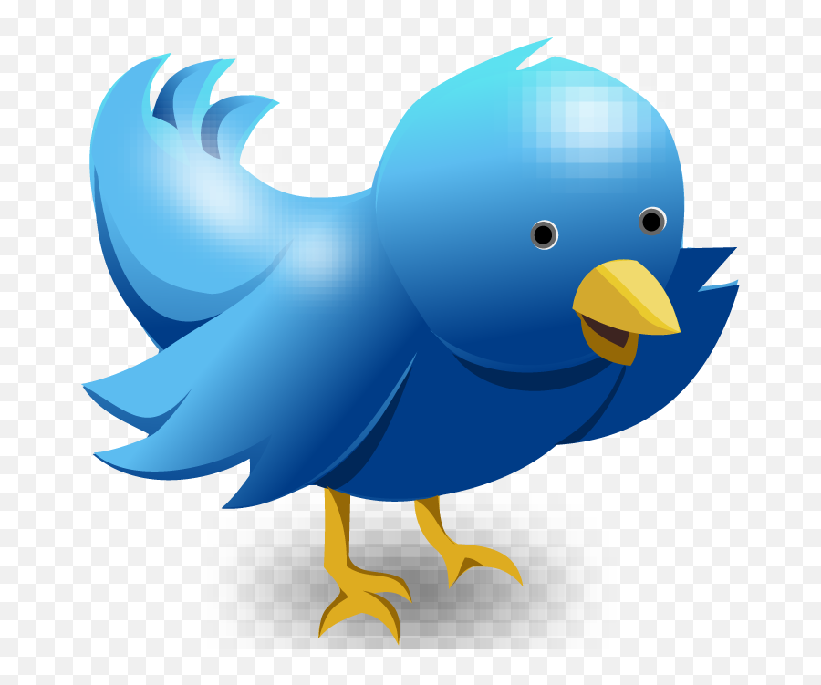 Twitter - Icon Twitter Tweet Bird Funny Cute Blue Messaging Twitter Logo Png 3d,Funny Icon Pics