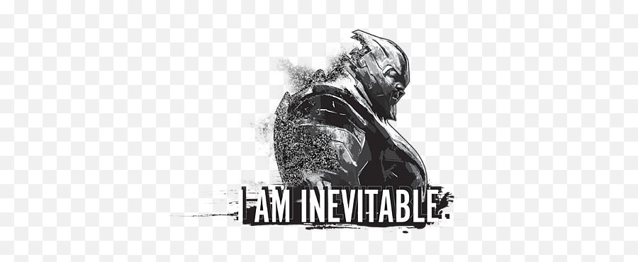 Marvel Avengers Endgame Thanos I Am Inevitable Fleece - Frase De Thanos Soy Inevitable Png,Avengers Endgame Icon