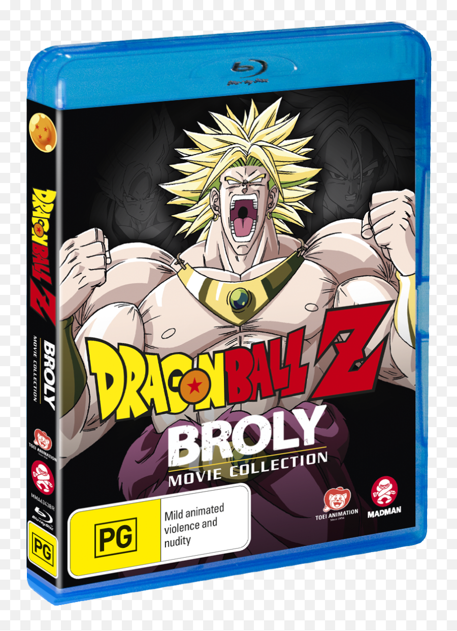 Dragon Ball Z Broly Movie Collection Blu - Ray Dragón Ball Z Broly Dvd Png,Broly Icon