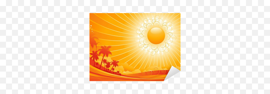 Sticker Vector Sun Background - Pixersus Dot Png,Sun Icon Vector Png