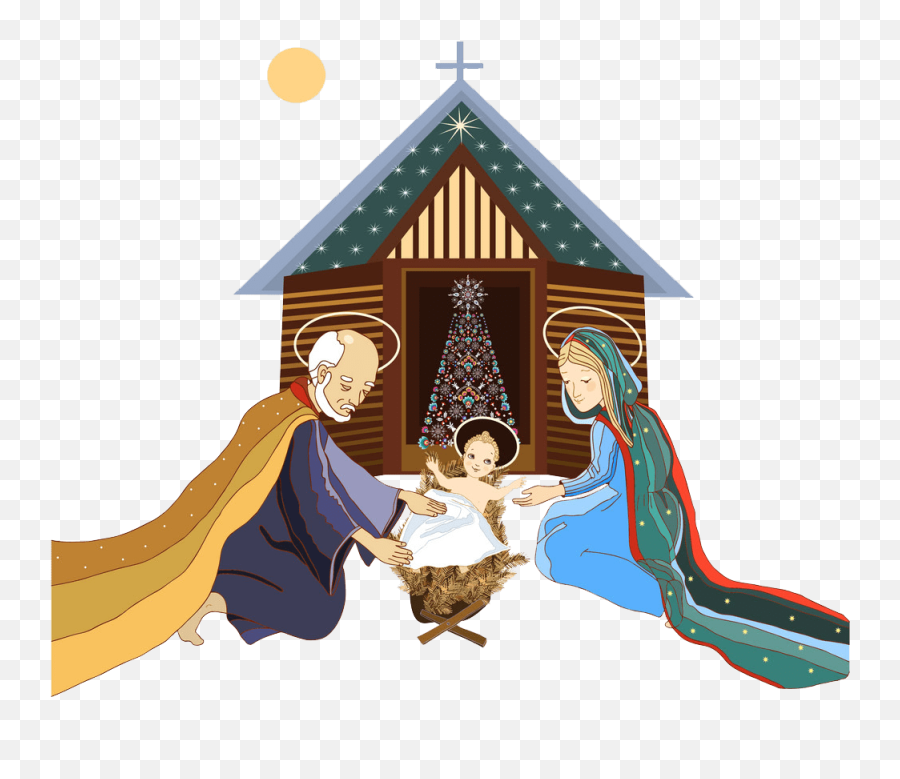 Nativity Clipart - Clipartworld Nativity Scene Png,Nativity Icon Images