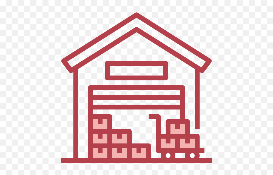Warehouse - Free Buildings Icons Chalet Icon Png,Distribution Center Icon