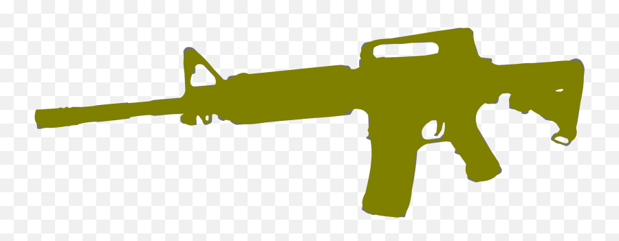 Clip Art Details - Airsoft M4 Green Gas Png Download Smith And Wesson 15 Quad Rail,M4 Png