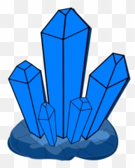 Blue Crystal Png Svg Clip Art For Web - Download Art