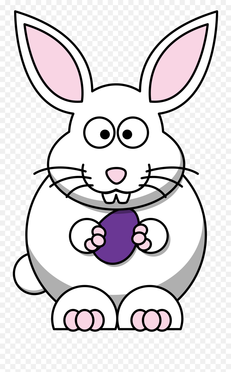 Clipart Rabbit Animation - Cartoon Small Easter Bunny Png,White Rabbit Png