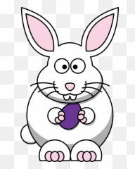Clipart Rabbit Animation - Cartoon Small Easter Bunny png