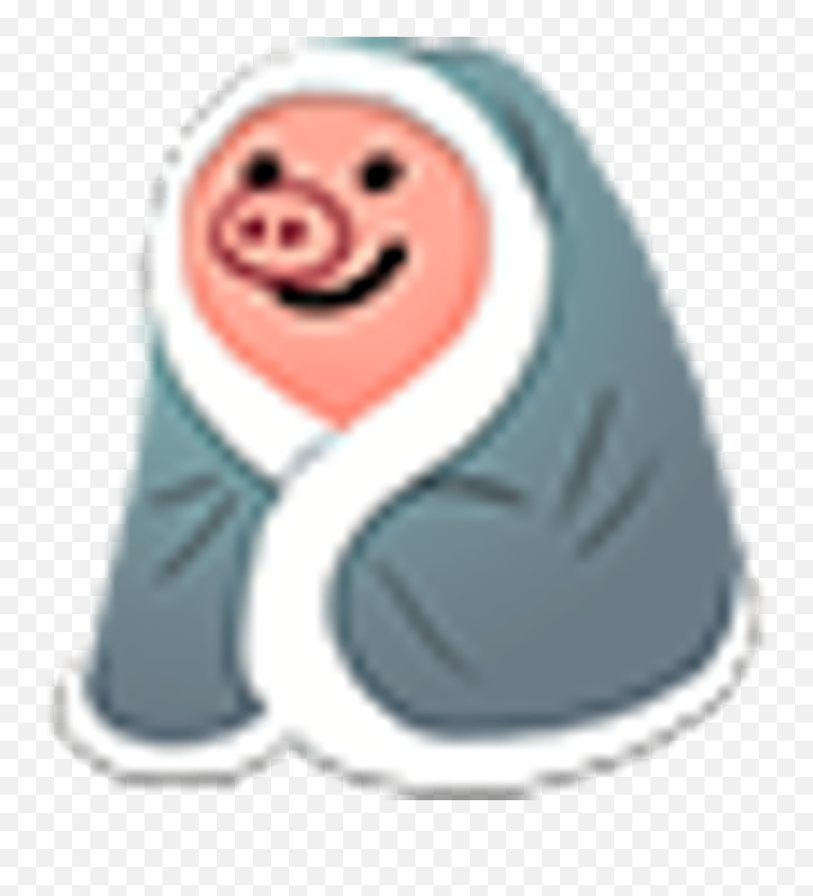 Shock Emoji Png - 2 Replies 6 Retweets 118 Likes Lunar Cartoon Pig In A Blanket,Steam Transparent Background