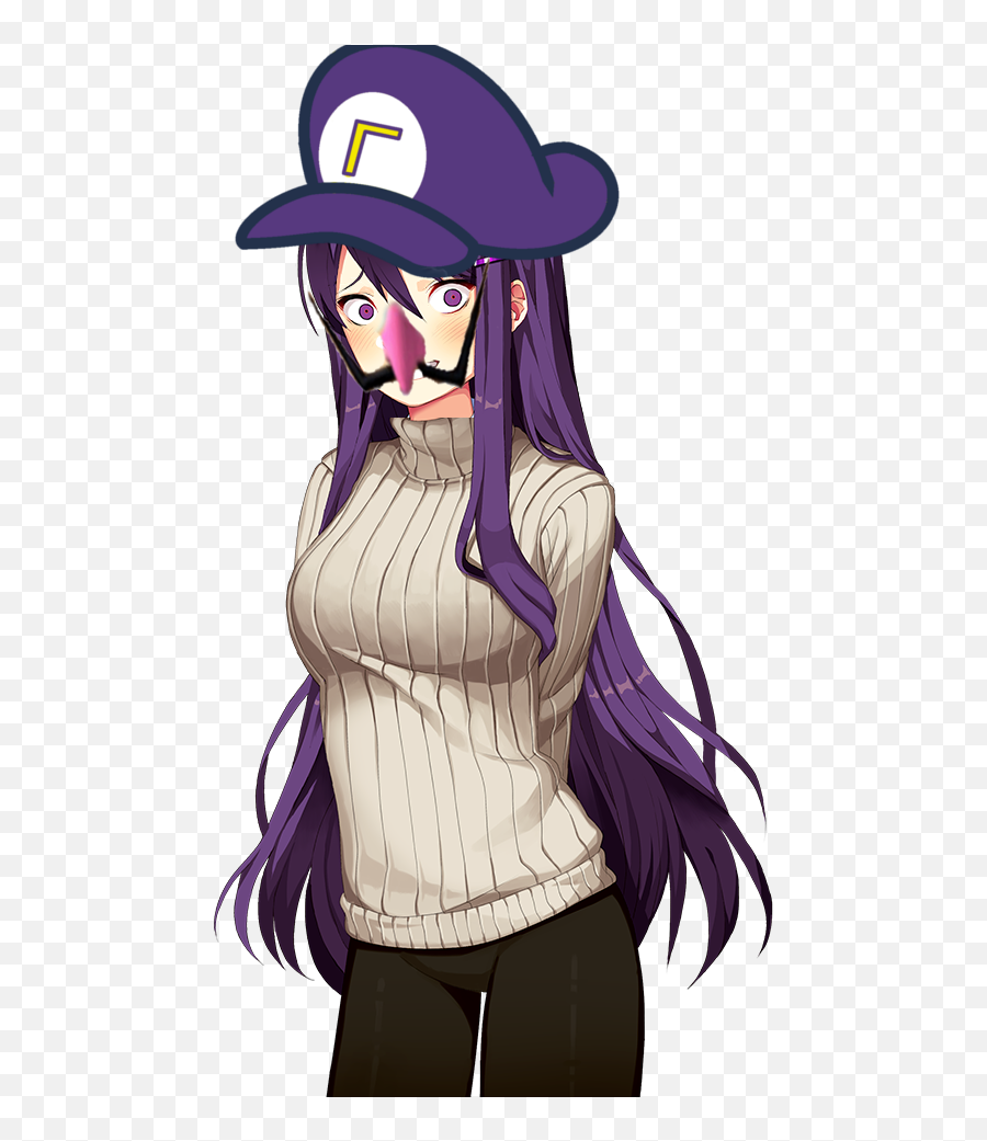 Yuri Doki Png - Doki Doki Yuri Sweater Png Download Yuri Ddlc,Doki Doki Literature Club Logo