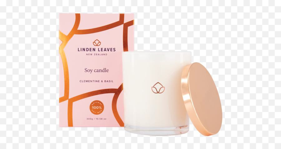 Clementine U0026 Basil Soy Candle - Paper Png,Clementine Png