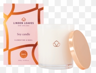 Clementine U0026 Basil Soy Candle - Paper Png,Clementine Png