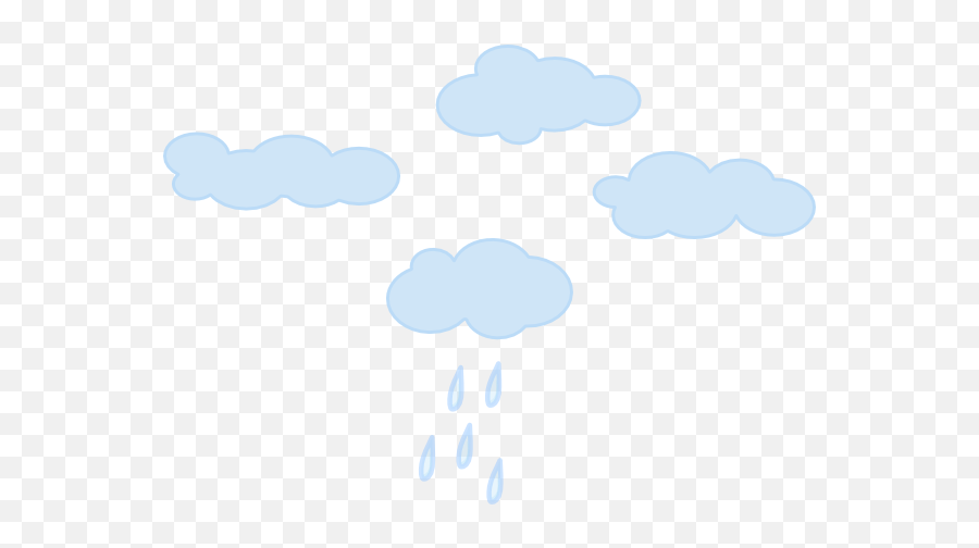 Rainy Cloudy Sky 2 Clip Art - Vector Clip Art Illustration Png,Cloudy Sky Png