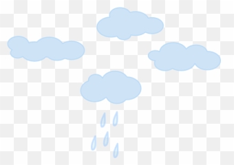 Rainy Cloudy Sky 2 Clip Art - vector clip art Illustration png