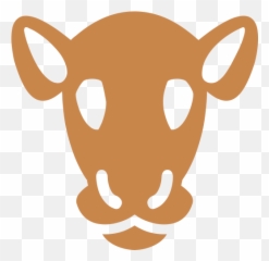 Cow Face Emoji For Facebook Email - Cartoon Png,Cow Emoji Png