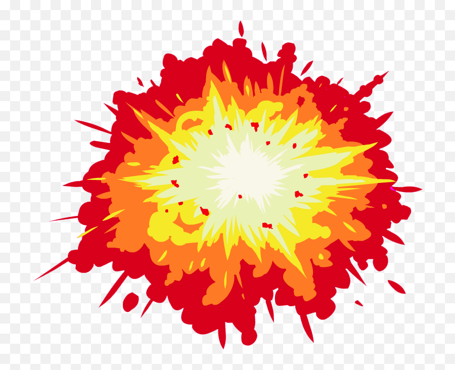 Download Explosion Clipart Png - Cartoon Transparent Background Explosion Transparent,Explosion Clipart Png
