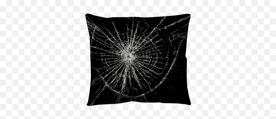 Broken Window Background Of Cracked Glass Pillow Cover U2022 Pixers - We Live To Change Screen Protector Broken Glass Png,Cracked Glass Png