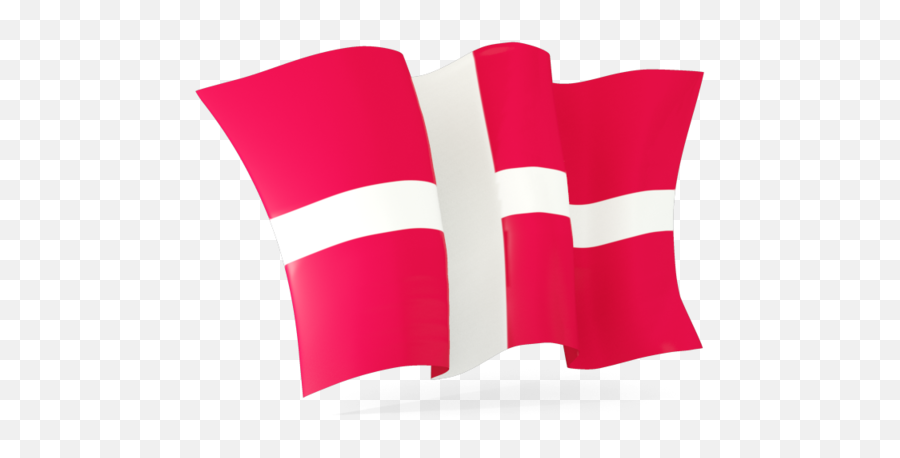 Danish Flag Waving Png Clipart - Denmark Flag Png,American Flag Waving Png
