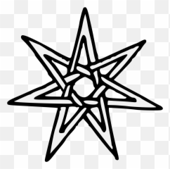 Mullet - Seven Point Star Png,Mullet Png