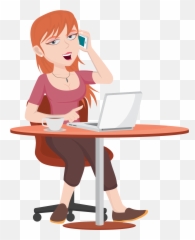 Pin - Teletrabajo Caricatura Png,Bill Gates Transparent
