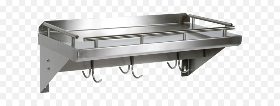 Stainless Steel Rack With Pot Hanger - Outdoor Bench Png,John Wall Png