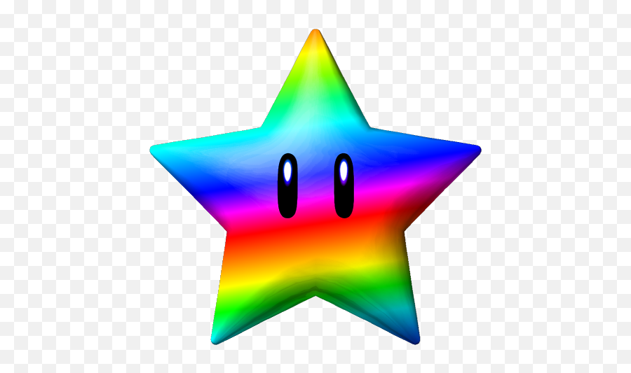Download Free Png Mario Star Pic - Mario Rainbow Power Star,Mario Star Png