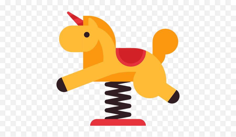 Horse Spring Rider Icon - Transparent Png U0026 Svg Vector File Spring Rider Horse,Cartoon Horse Png