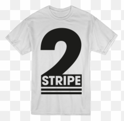 Stripe Logo White Transparent Png - Number
