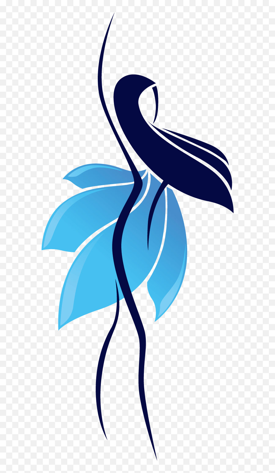 Feather Clipart Feminine - Woman Body Shape Logo Png,Feminine Logos