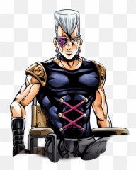 Jean Pierre Polnareff Timing - Cartoon Png,Polnareff Png