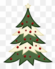 Fun Christmas Tree Clipart - Feliz Navidad png