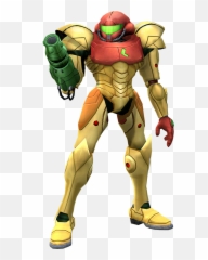 Project M Art Tuesday Retro Suit Samus Super Smash - Metroid Png,Samus Aran Png