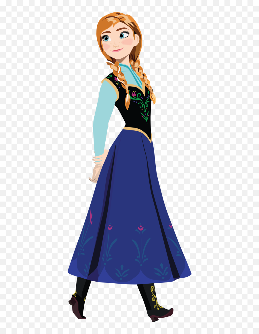 The Best Free Frozen Clipart Images - Anna Frozen Vector Png,Elsa And Anna Png