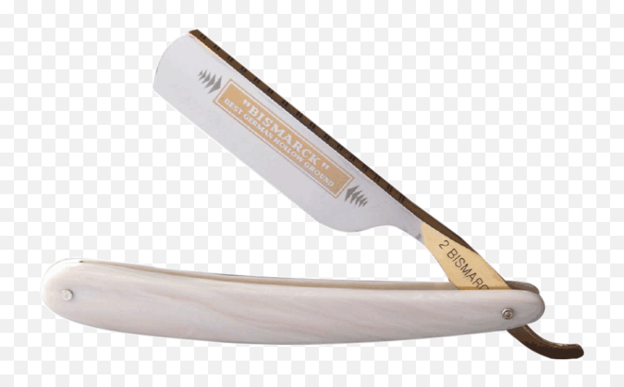 Download Dovo 68 Bismarck Acrylic Pearl Handle Straight - Dagger Png,Straight Razor Png