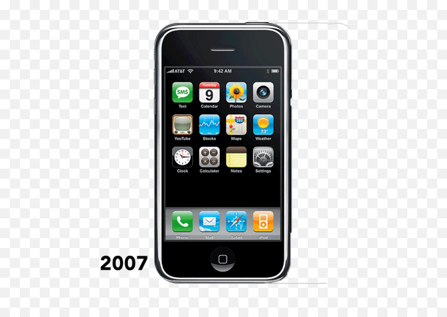 Iphone Through The Years See How Appleu0027s Phone Has - Third Third Generation Mobile Phones Png,Phone Png