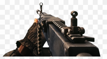 Mw2 Hitmarker Png - Rpg Transparent First Person Machine Gun Png 1st