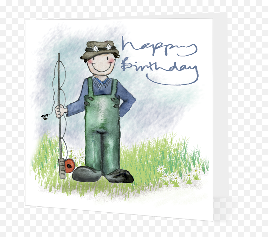 Boy Birthday Fisherman Happy - Happy Birthday To A Fisherman Png,Fisherman Png