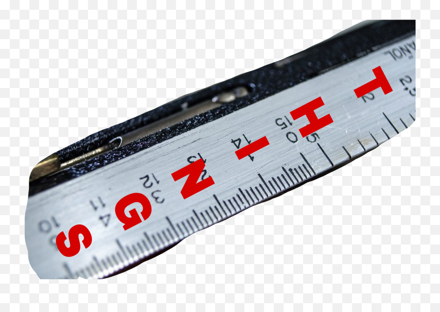 Ruler Sticker By Fabianemrebelo - Tape Measure Png,Ruler Transparent Background