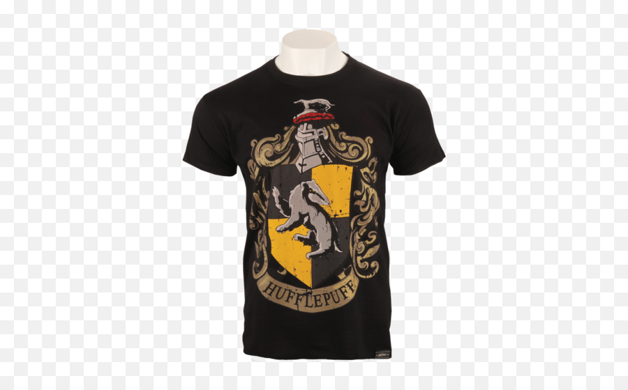 Hufflepuff T - Shirt Harry Potter Hufflepuff Logo Png,Tshirt Template Png