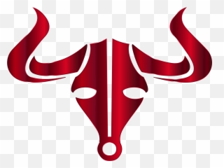 Chicago Bulls Logo Clip Art - Horns Silhouette png