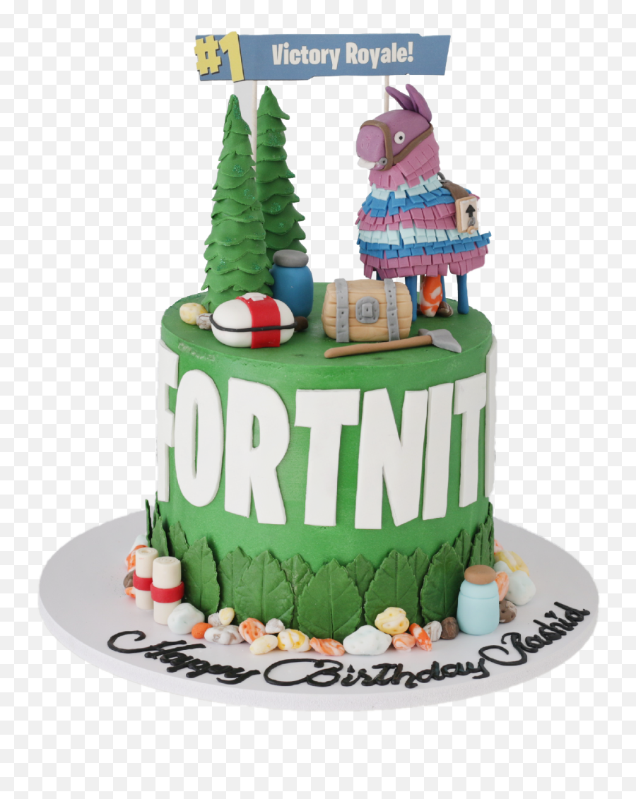 Cake - Fortnite Cake Png,Minecraft Cake Png
