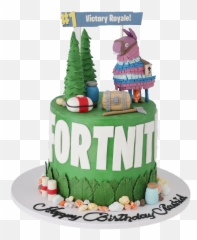 Cake - Fortnite Cake Png,Minecraft Cake Png