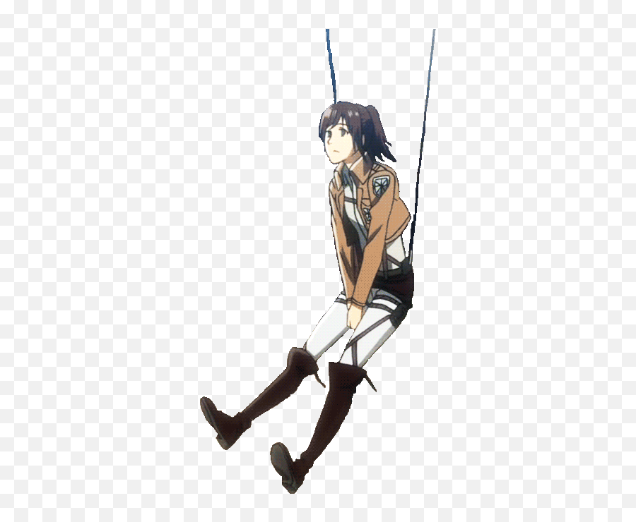 Png Animated Anime Attack - Sasha Attack On Titan,Anime Png Gif