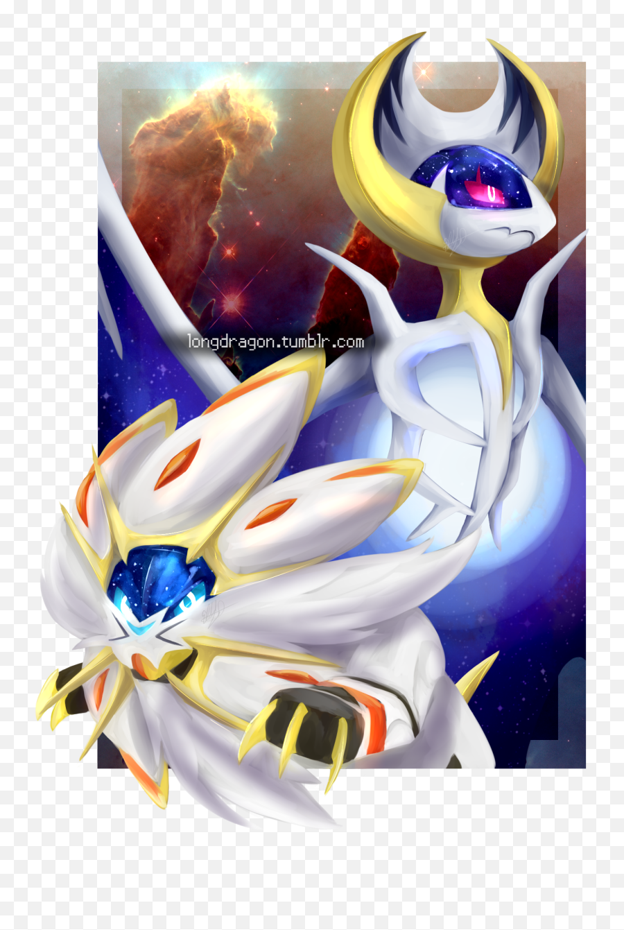 Finally Finished My Drawing Of Solgaleo - Fictional Character Png,Solgaleo Png