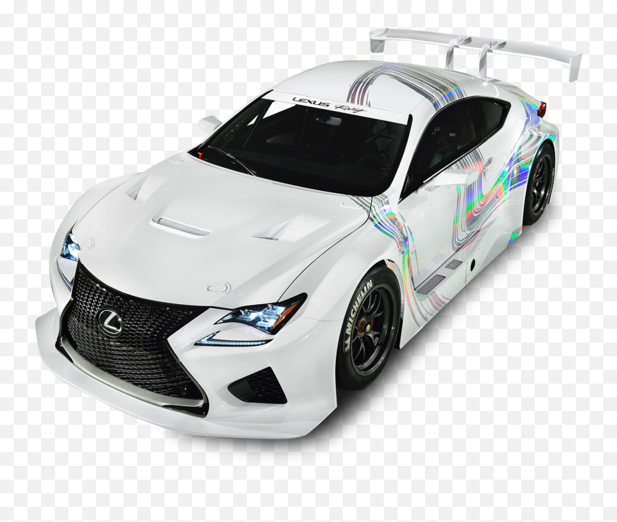 White Lexus Rc F Car Png Image For Free - Lexus Muscle Car,Race Car Png
