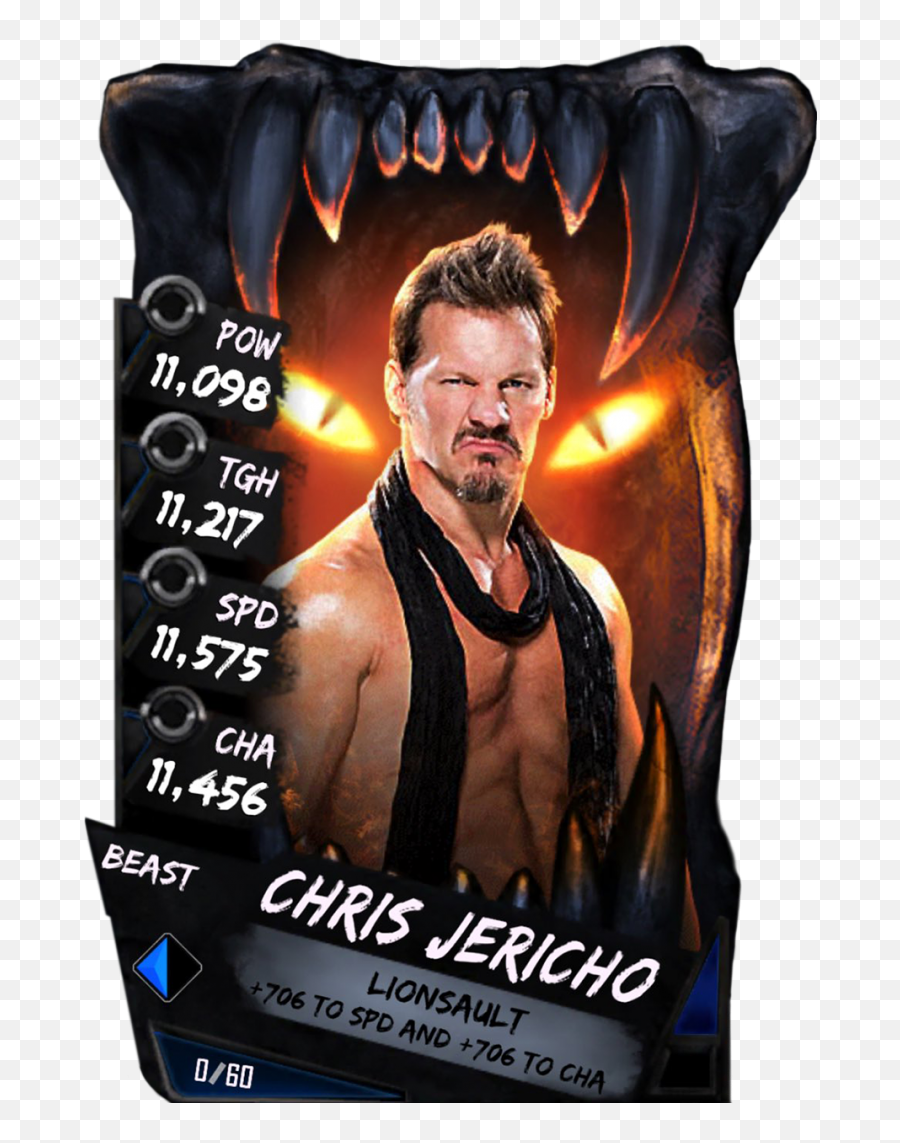 Chris Jericho - Wwe Supercard Jeff Hardy Png,Chris Jericho Png