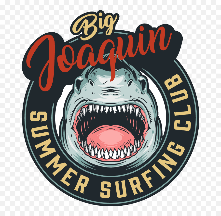 Vintage Big Shark Logo Animal Rug - Surfing Png,Shark Logo Png