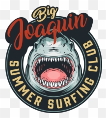Vintage Big Shark Logo Animal Rug - Surfing Png,Shark Logo Png